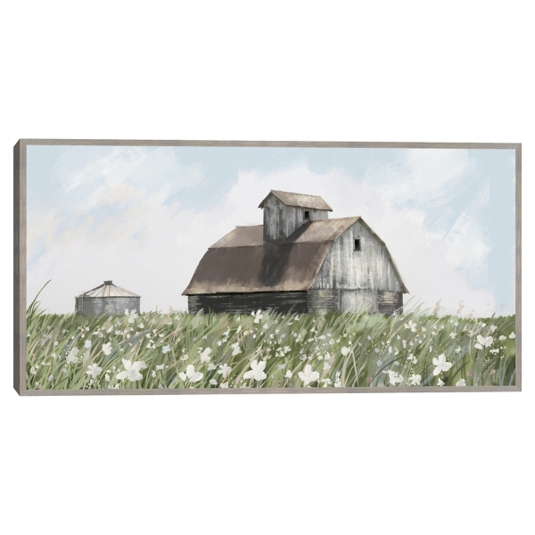 Homestead Framed Canvas Art Print | Kirklands Home