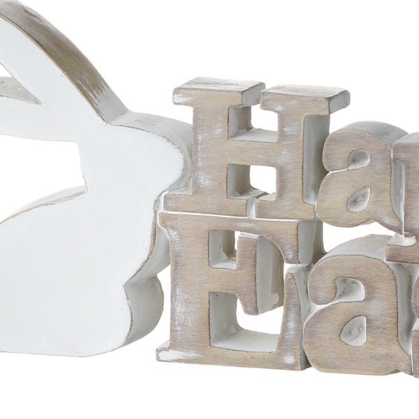 Happy Easter Bunny Tabletop Sign