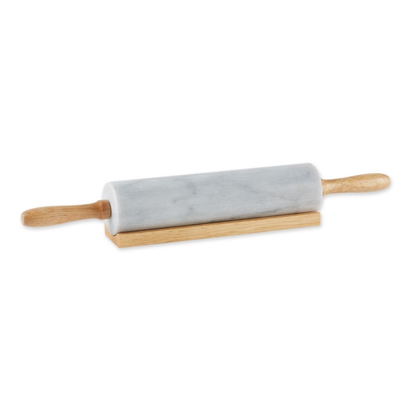 White Marble Rolling Pin Kirklands Home   295208