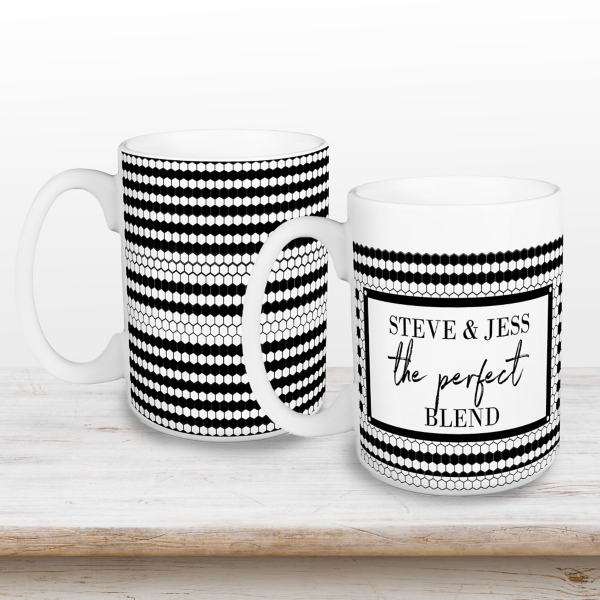 Personalized Perfect Blend Mugs, Set of 2 Kirklands Home