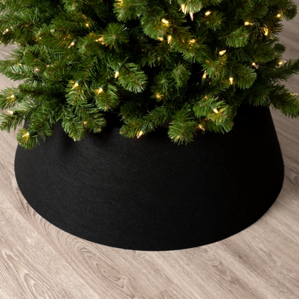 Black Felt Christmas Tree Collar Kirklands Home