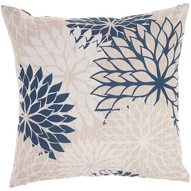 Blue and tan outdoor 2024 pillows