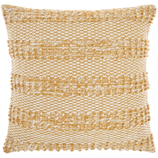 Liz Yellow Woven Outdoor Throw Pillow Kirklands Home