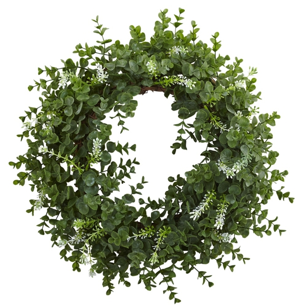 Full Green Eucalyptus Wreath Kirklands Home