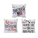 Americana Pre-Lit Stars Pillows, Set of 3