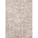 Beige Abstract Texture Area Rug, 5x7