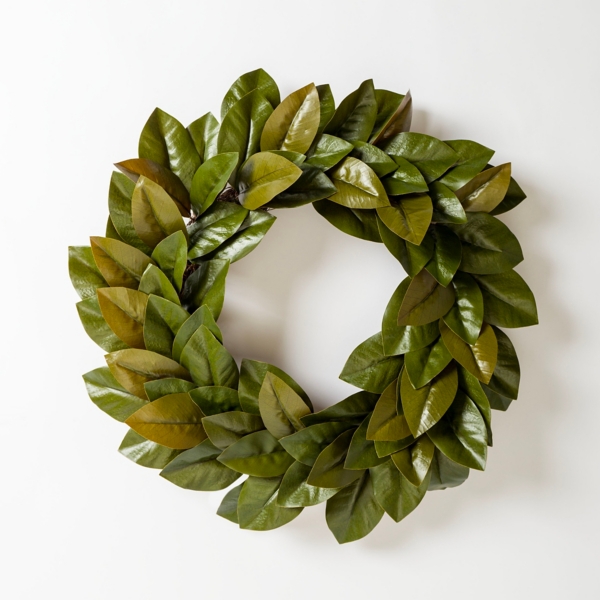 Green Magnolia Leaves Wreath Kirklands Home