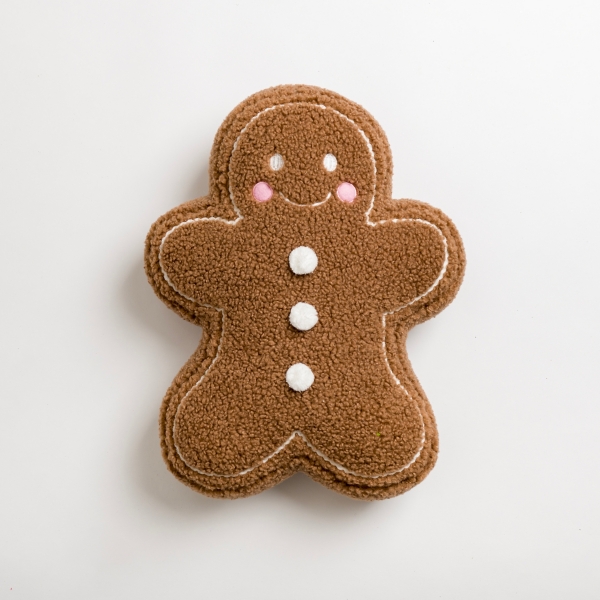 Gingerbread Man Pillow