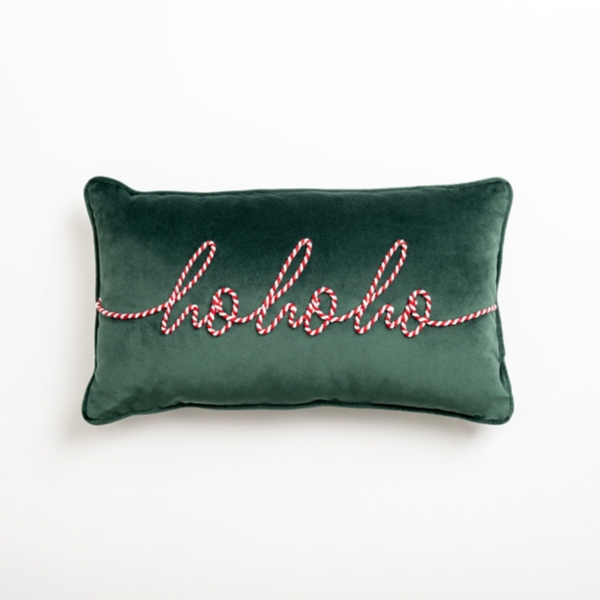 Embroidered Velevet Christmas Pillows