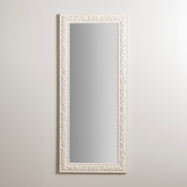 Mckenna Cream Ornate Rectangular Mirror Kirklands Home