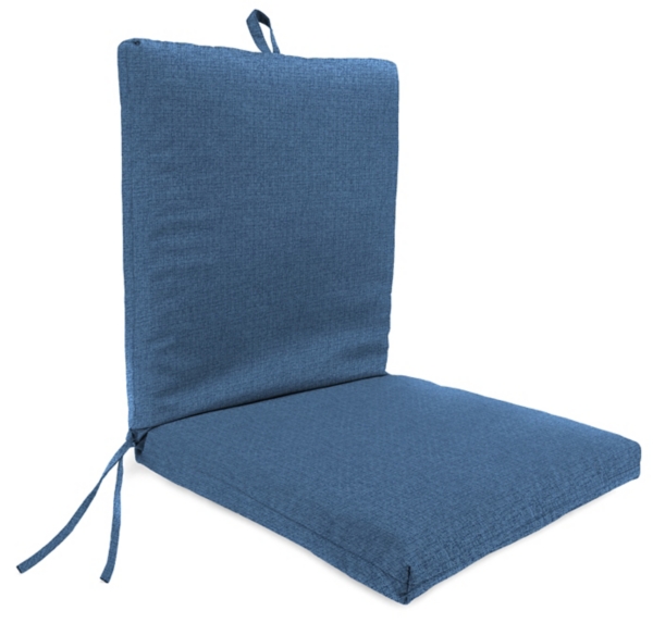 Blue French Edge Outdoor Chair Cushion Kirklands Home