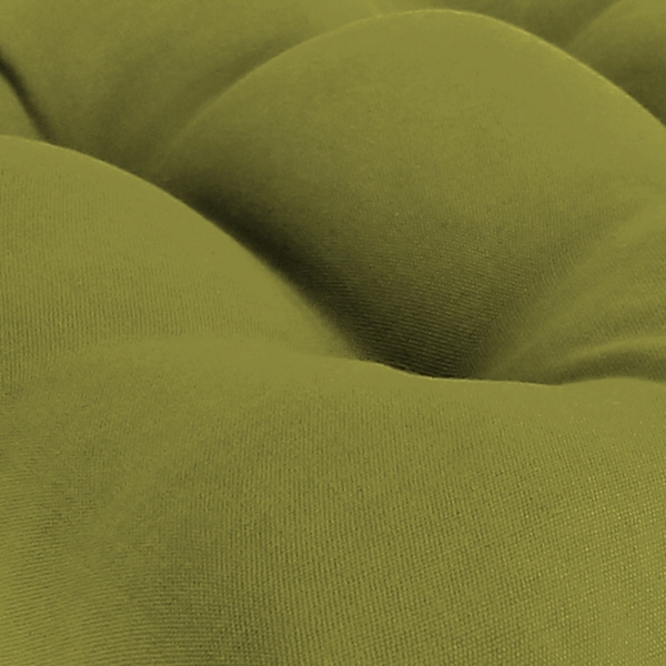 Green French Edge 2-pc. Outdoor Wicker Cushion Set