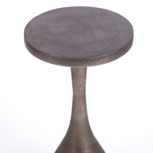 Bronze Metal Tapered Cocktail Table