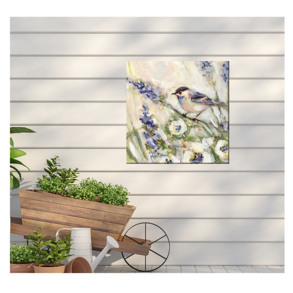 Blue Meadow I Outdoor Canvas Art