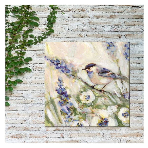 Blue Meadow I Outdoor Canvas Art