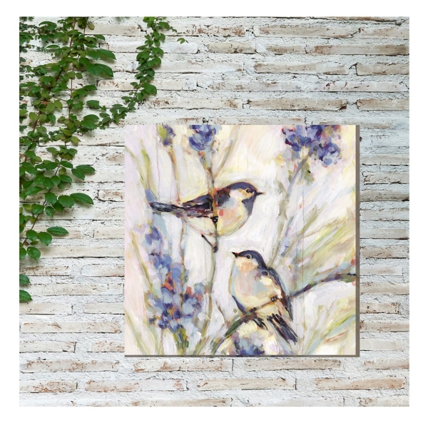 Blue Meadow II Outdoor Canvas Art