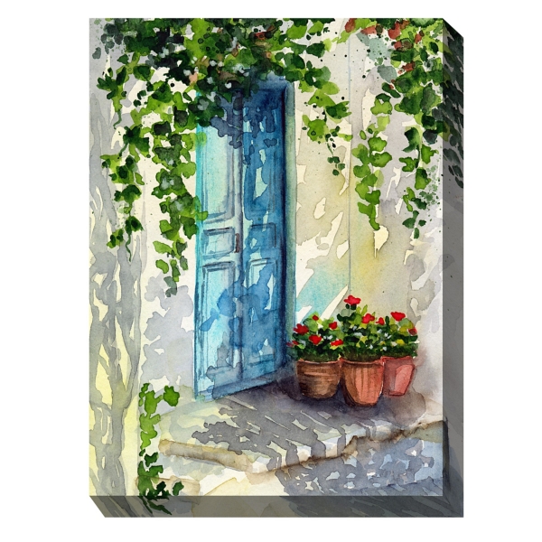 Late Day Shadows Outdoor Canvas Art Print