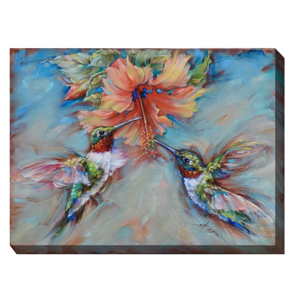 Sweet Harmony Outdoor Canvas Art Print