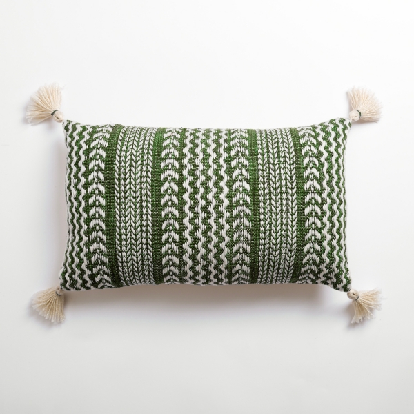 Kenton Green Lumbar Pillow Kirklands Home