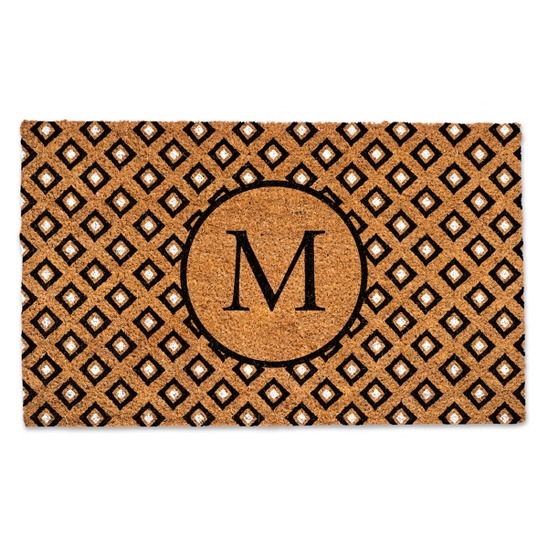 Personalized Monogram Diamond Doormat Kirklands Home