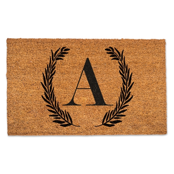 Personalized Monogram Laurel Doormat Kirklands Home