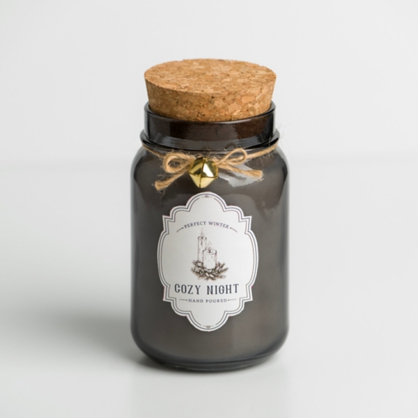 Cozy Night Single Wick Mason Jar Candle Kirklands Home