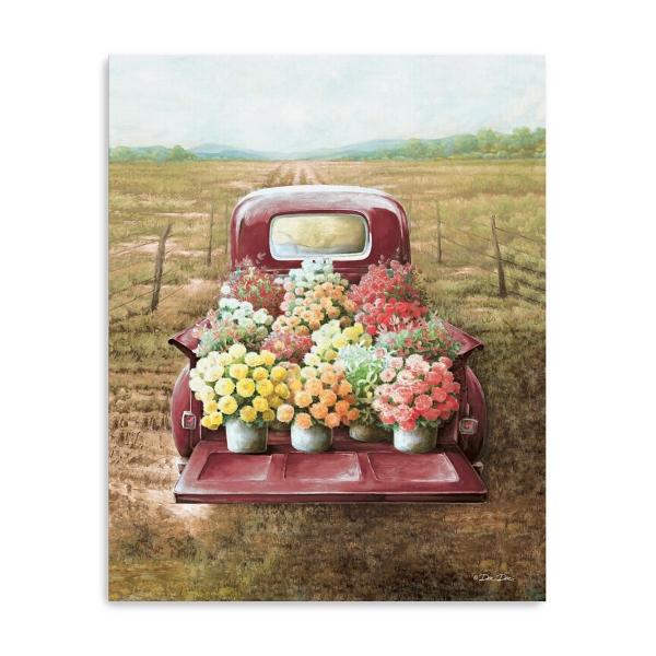 Flowers for Sale Canvas Art Print | Kirklands Home