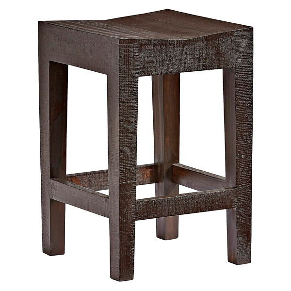 Brown Wood Farmhouse Counter Stools, Set of 2 Kirklands Home