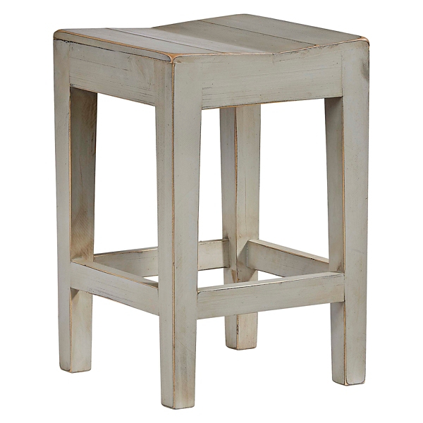 Gray Wood Farmhouse Counter Stools, Set of 2 Kirklands Home