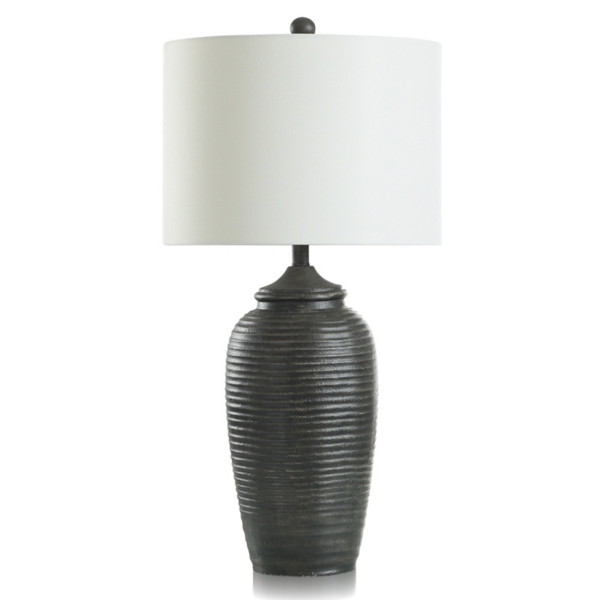 Mottled Black Ridge Table Lamp Kirklands Home