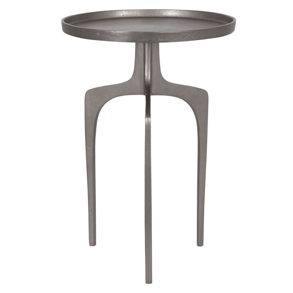 Silver Metal Arched Legs Side Table Kirklands Home