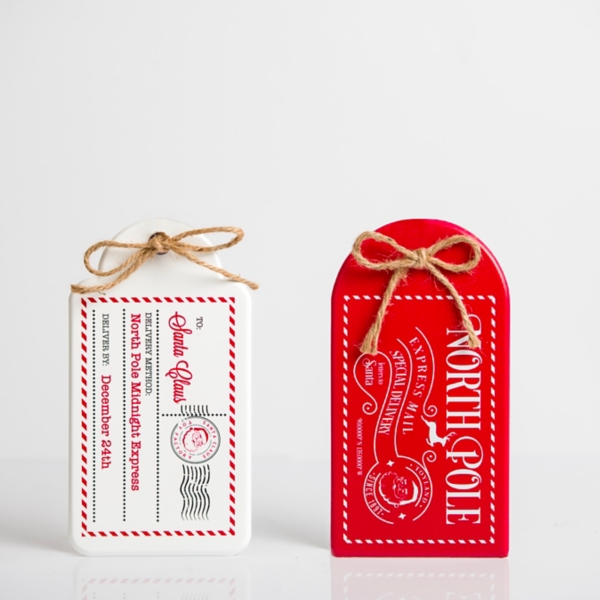 Midnight Mail Christmas Gift Tags