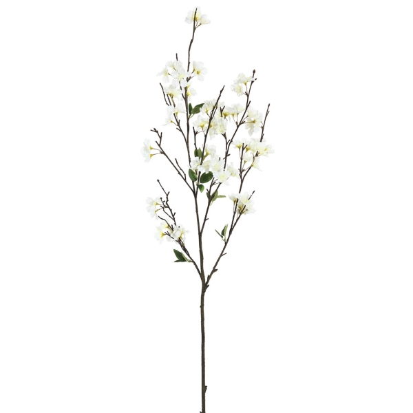 White Cherry Blossom Stems, Set of 3 | Kirklands Home