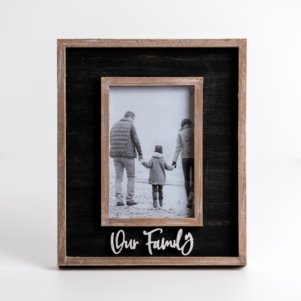Our Family Brown and Black Picture Frame Kirklands Home