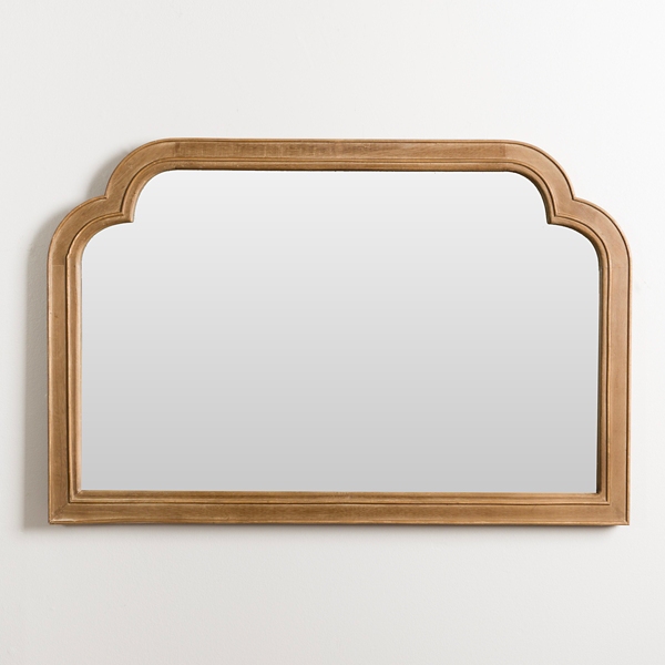 Natural Wood Arched Wall Mirror Kirklands Home