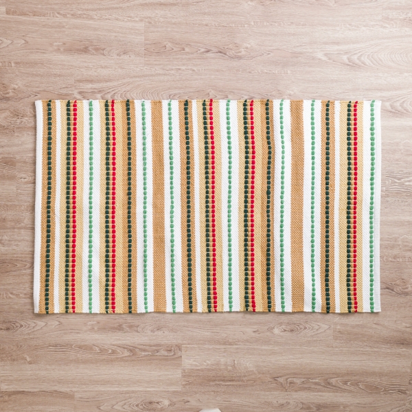 Multicolor Stripe Christmas Scatter Rug Kirklands Home