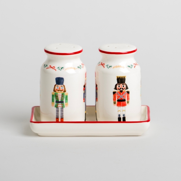 Nutcracker Salt & Pepper Shaker Set Kirklands Home