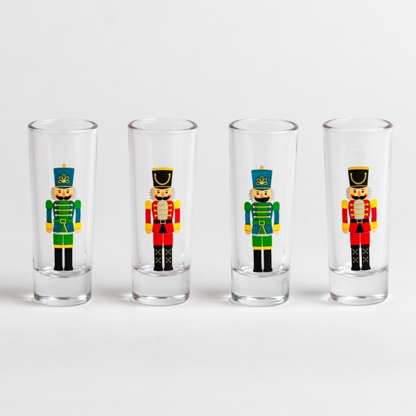 Nutcracker Shot Glasses, Set of 4 Kirklands Home