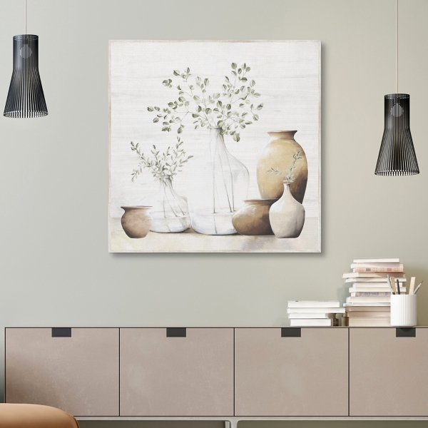 Sage Dreams Framed Canvas Art Print