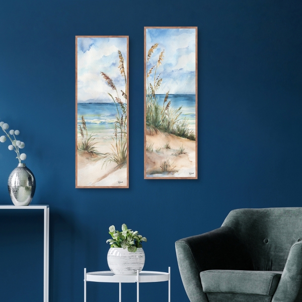 Seaview Panel I & II 2-pc. Canvas Art Print Set