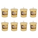 Aloha Pineapple Votive Candles, Set of 8