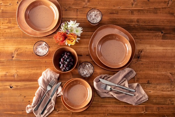 Terracotta shop dinnerware sets