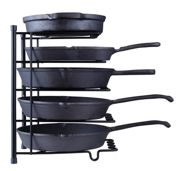 Black Metal Cookware Rack