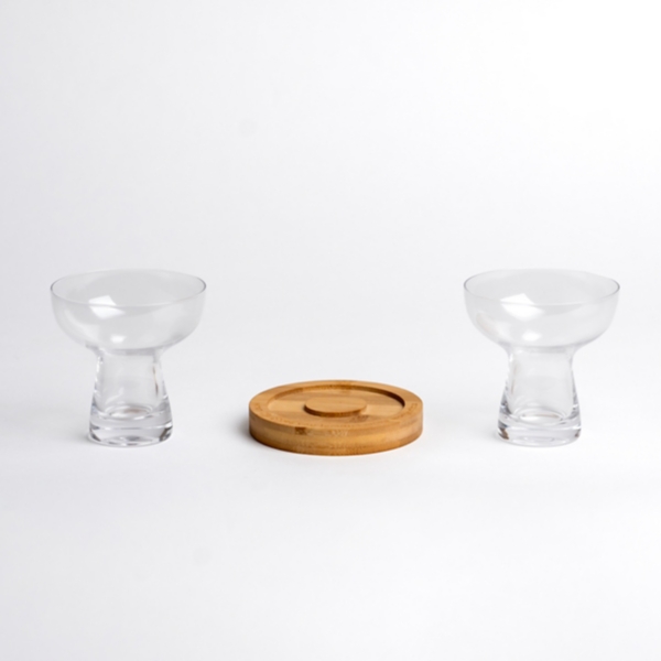 Margarita Glass and Salt Tray 3pc. Set Kirklands Home