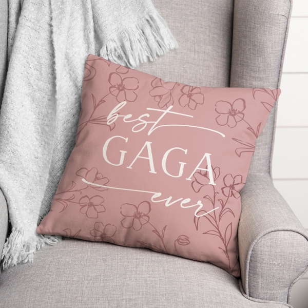 Personalized Best Ever Outdoor Pillow