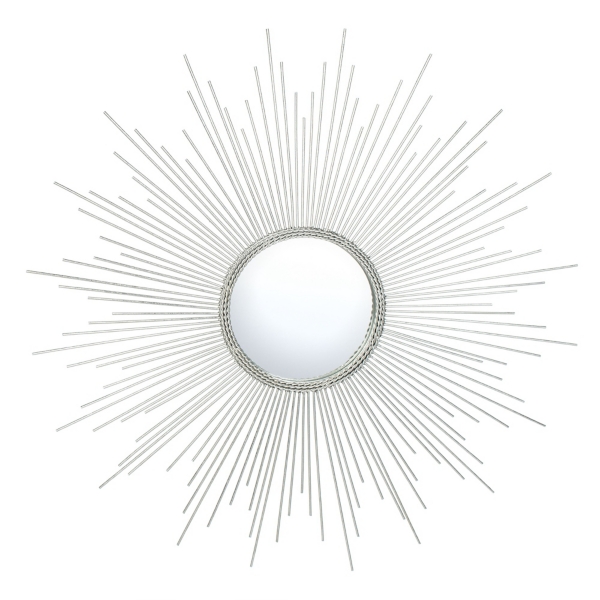 Emme Silver Sunburst Wall Mirror Kirklands Home