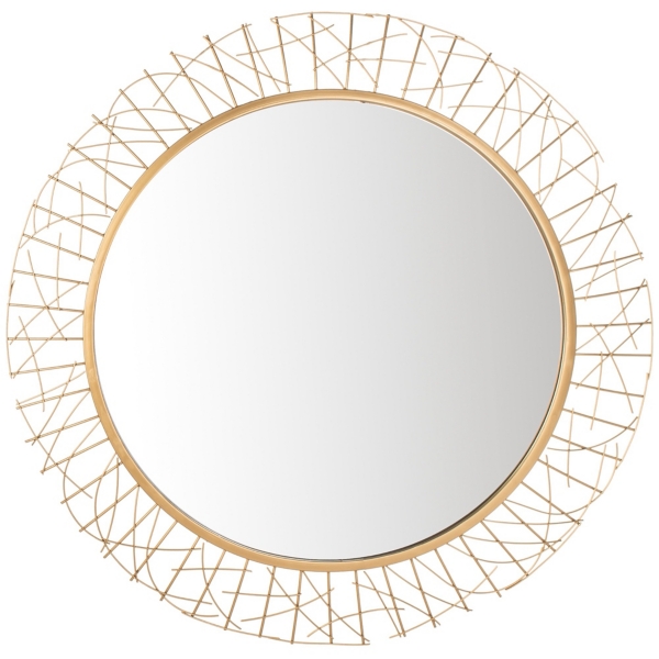 Elsie Gold Abstract Wall Mirror Kirklands Home