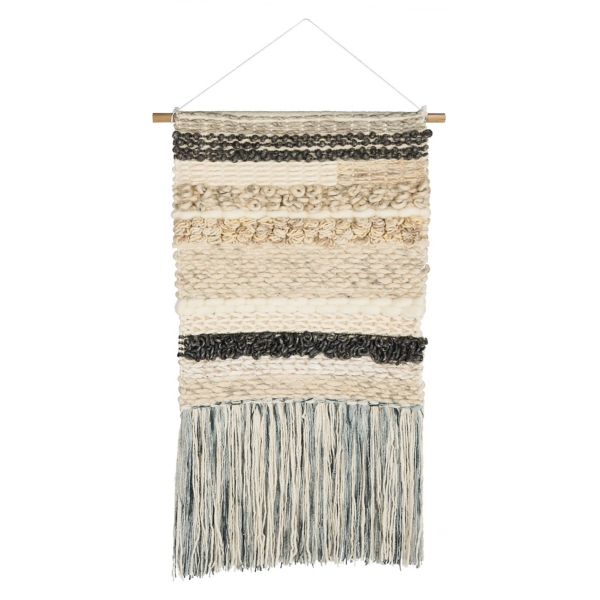 Yiselle Wool Macrame Wall Tapestry | Kirklands Home