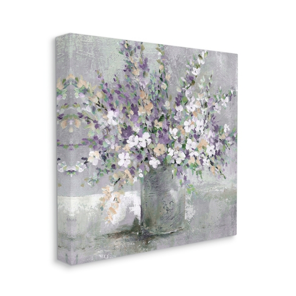 Blossoming Aster Bouquet Canvas Print, 30x30 in.