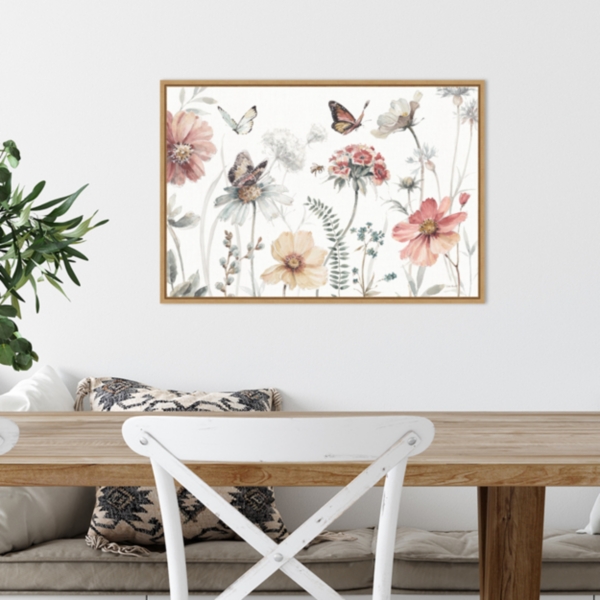 A Country Weekend I Framed Canvas Art Print